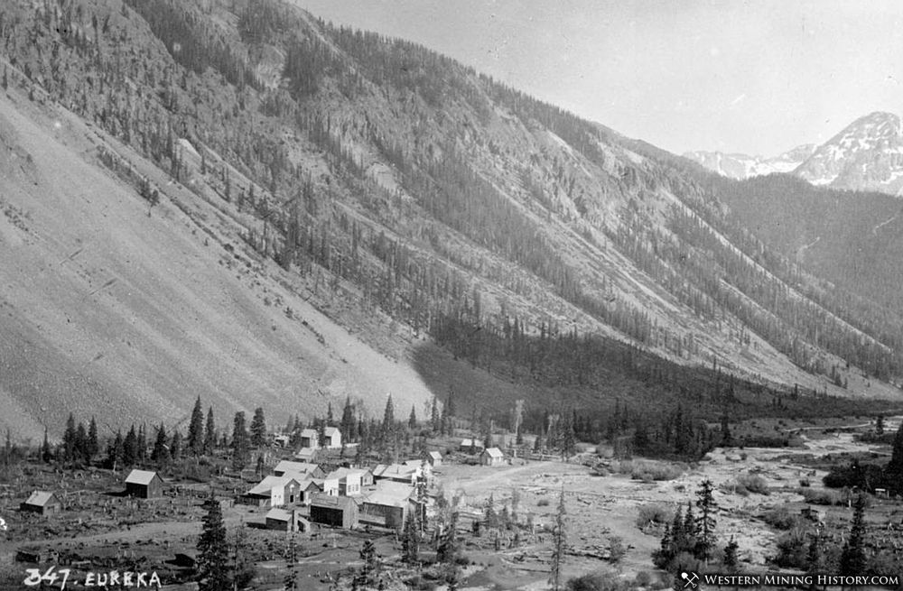 Early view of Eureka, Colorado