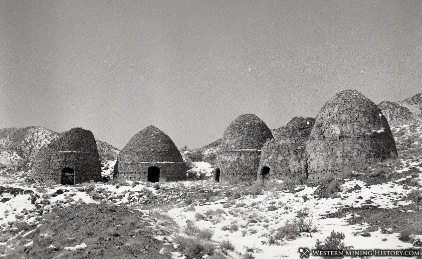 Charcoal kilns at Frisco 1940s