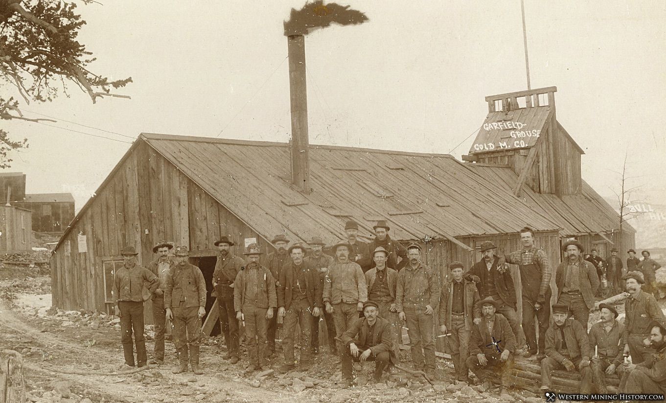 Garfield Grouse Mine 1890s - Cripple Creek District