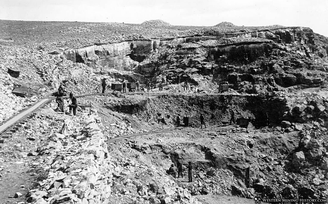 Racine Boy mine near Silver Cliff, Colorado ca. 1880s