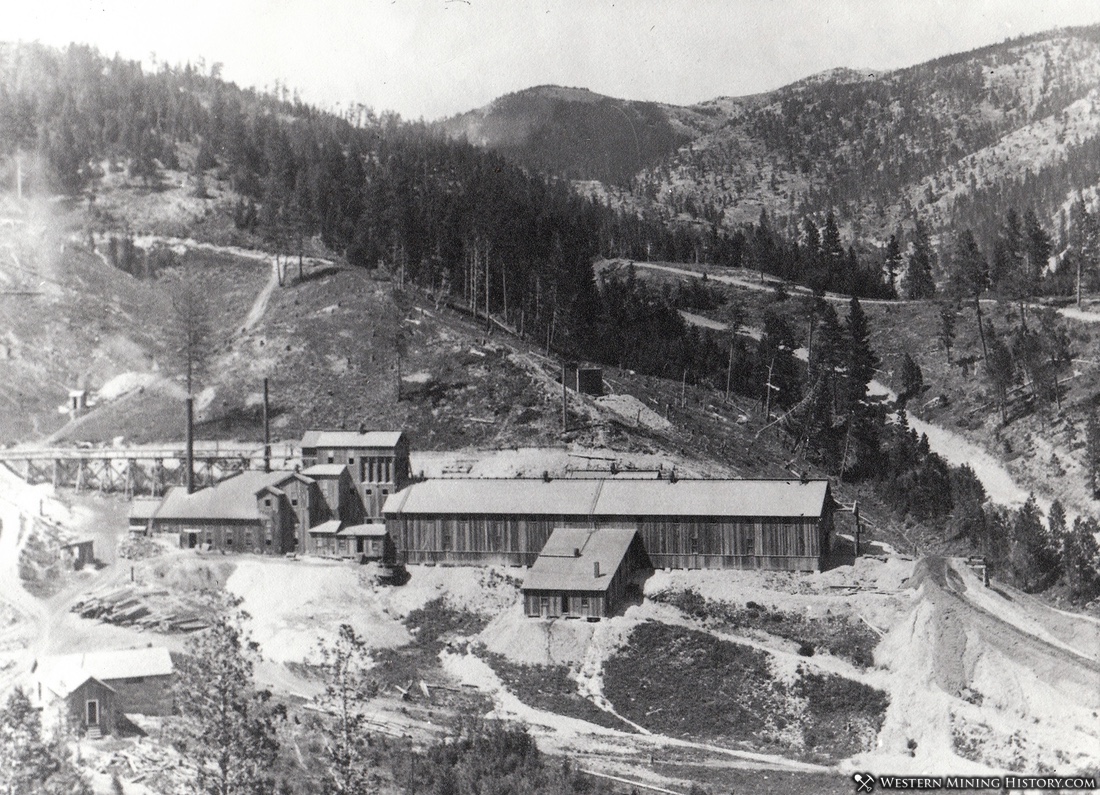Great Northern Mining and Milling Co Cyanide Plant near Gilt Edge 