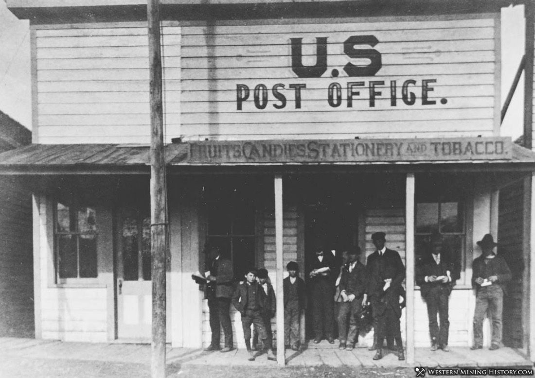 Post Office at Gilt Edge Montana