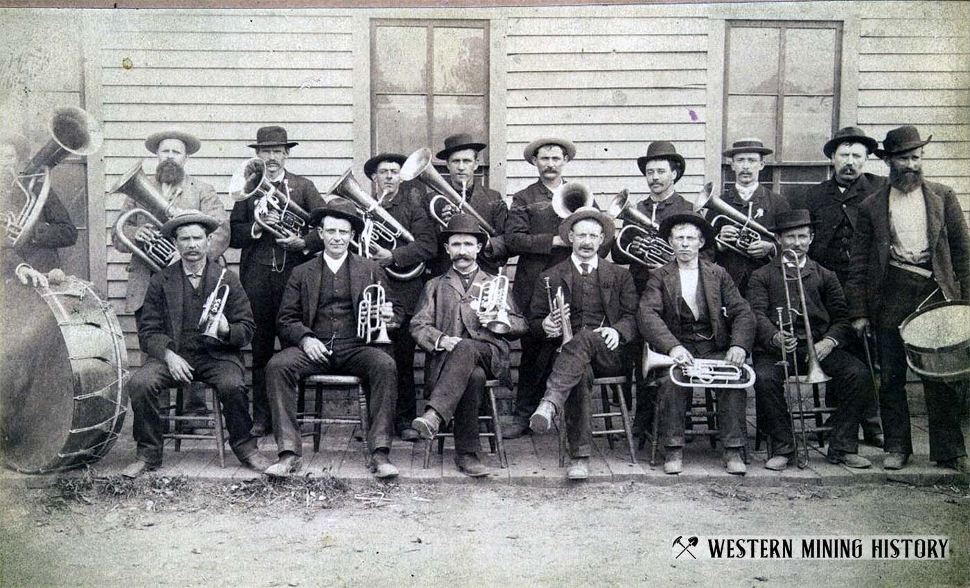 Gold Hill Band July 4 1886