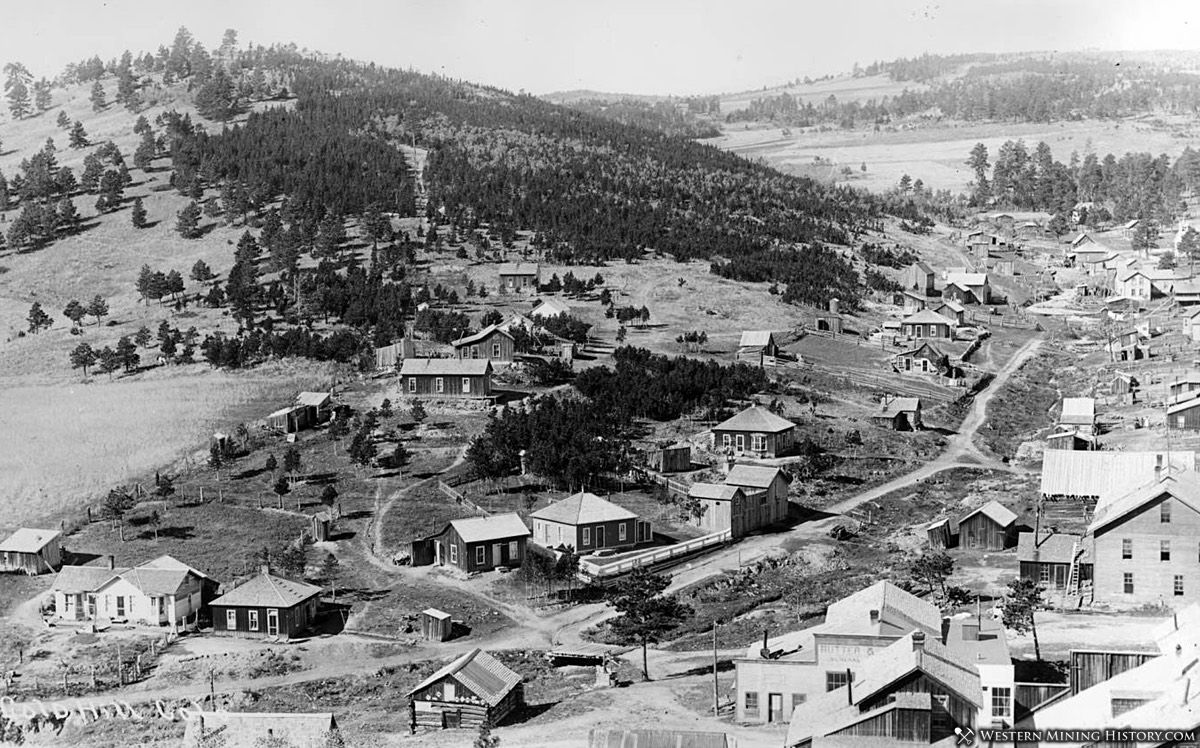 View of Gold Hill, Colorado 1890s