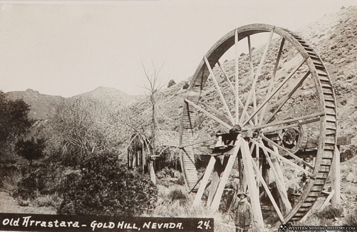 Old Arrastra at Gold Hill, Nevada