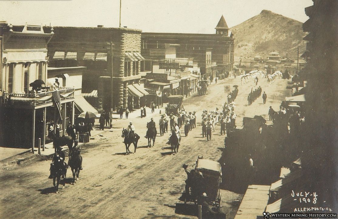 July 4th 1908 Goldfield, Nevada