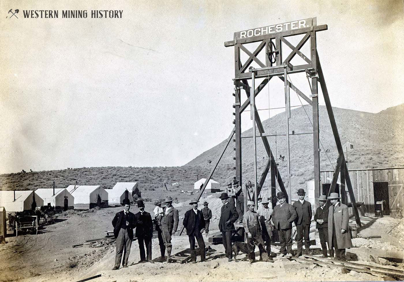 Rochester Mine - Goldfield ca. 1905