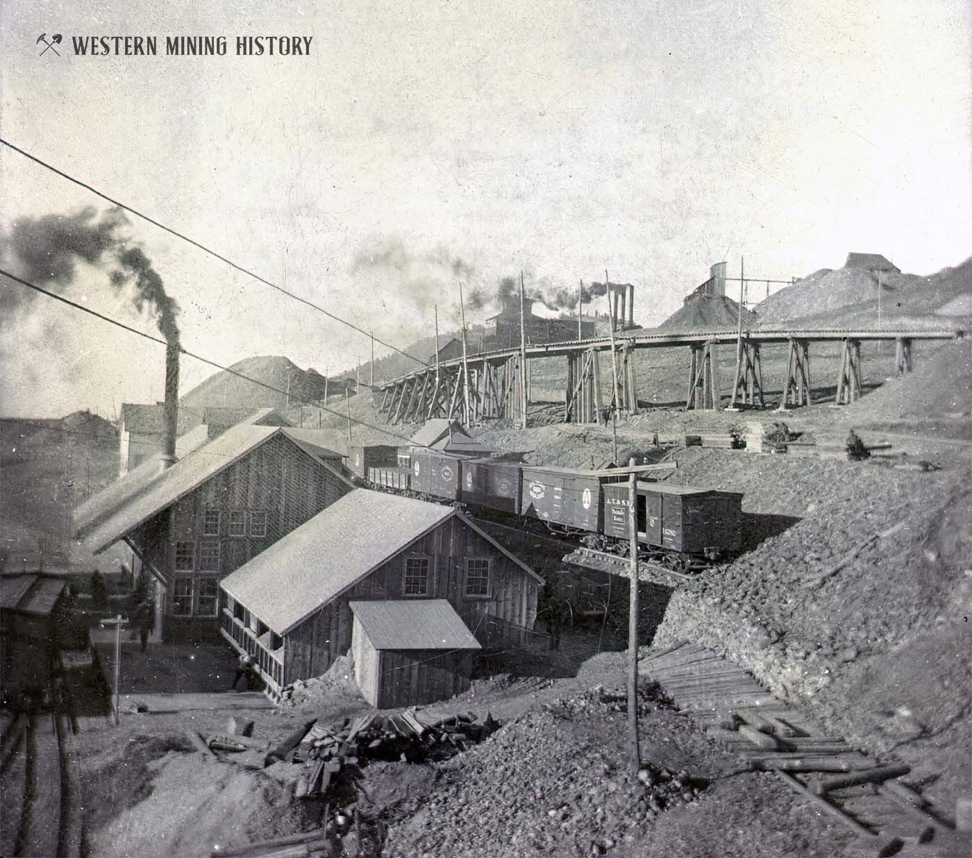 Mines at Goldfield, Colorado ca. 1900