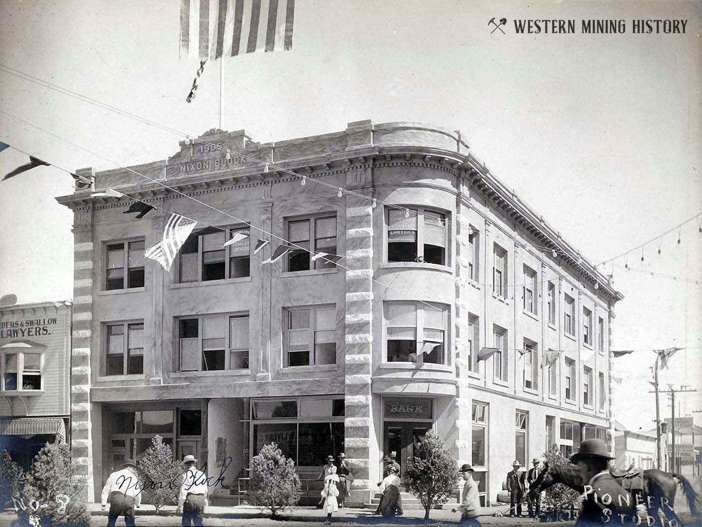 Nixon Block - Goldfield, Nevada ca. 1905