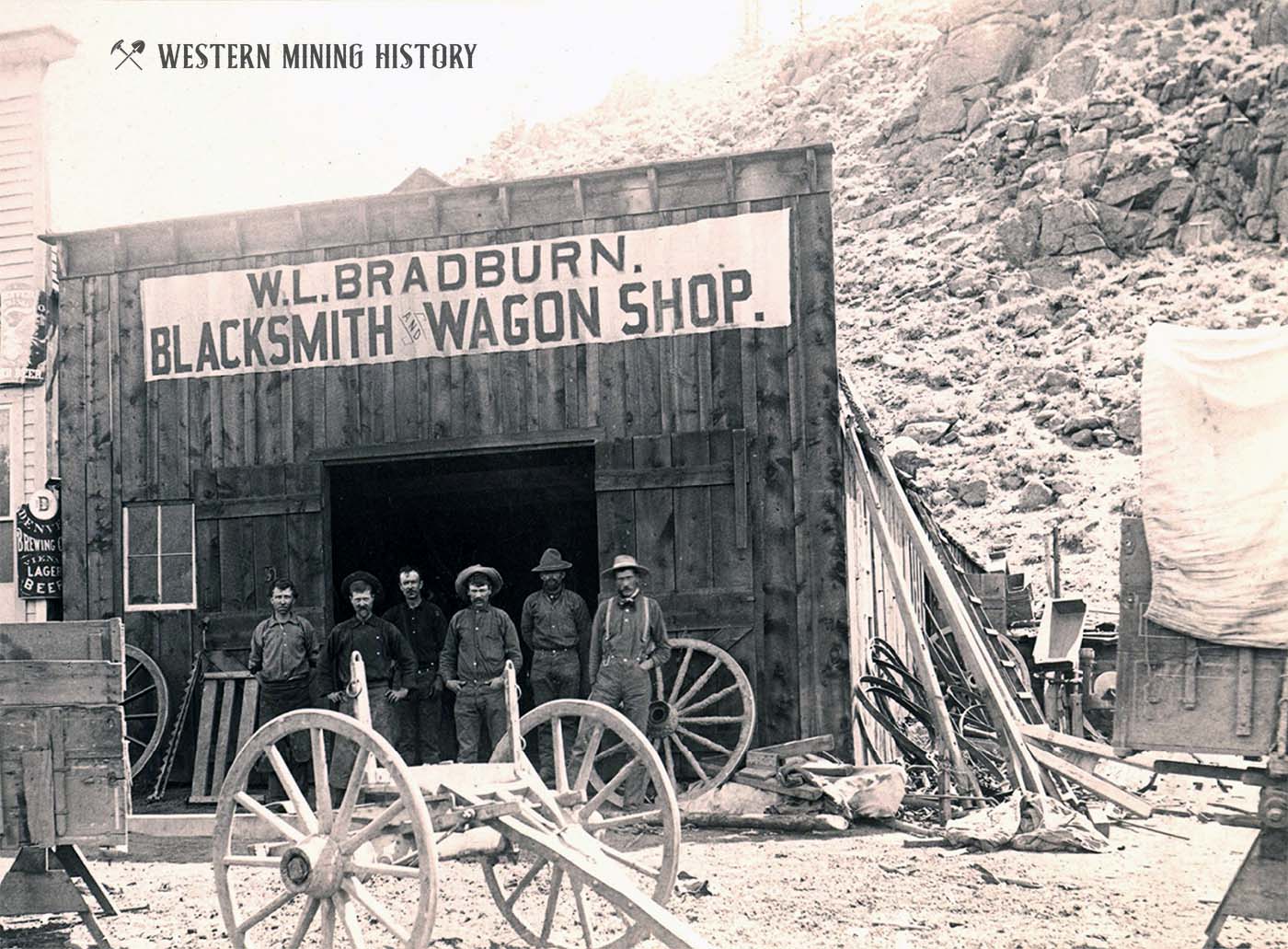 The W.L. Bradburn Blacksmith & Wagon Shop