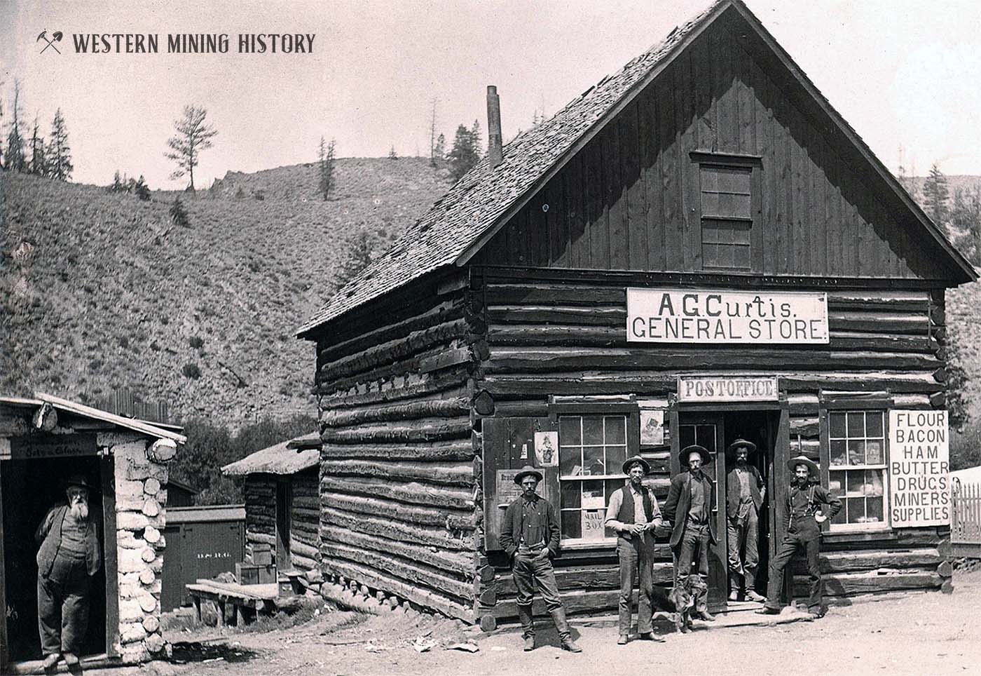 A.G. Curtis General Store & Post Office ca. 1880-1890