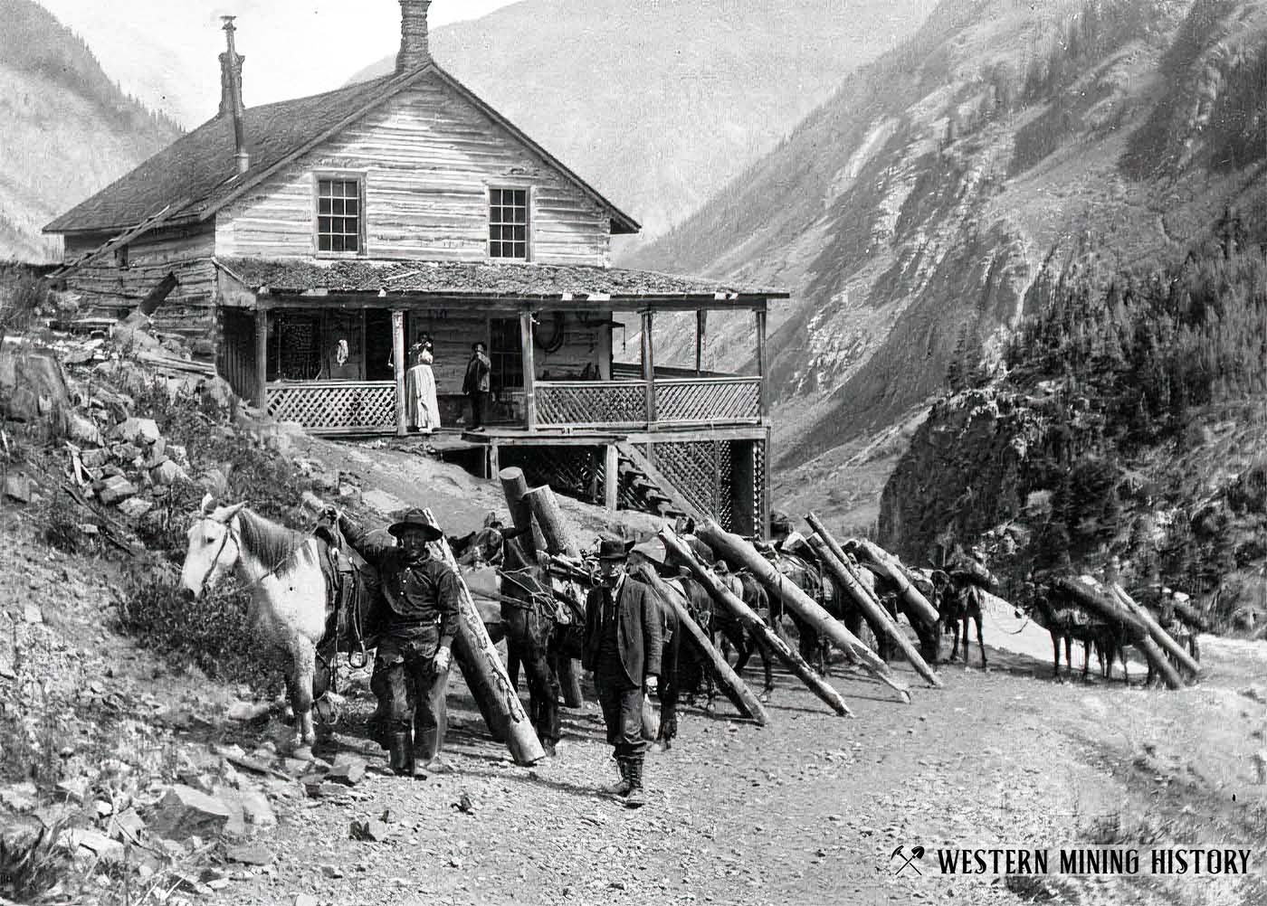 Highland Mary Boarding House 1906