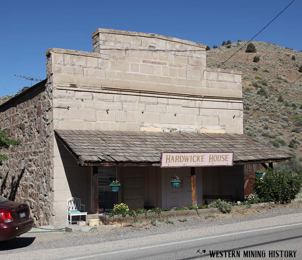 Former ice house in Silver City