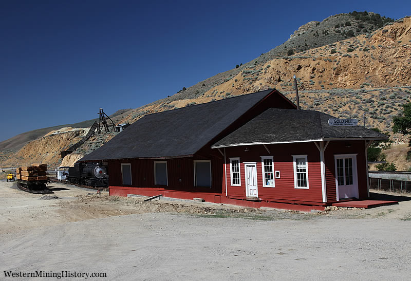 Railroad Depot at Gold Hill