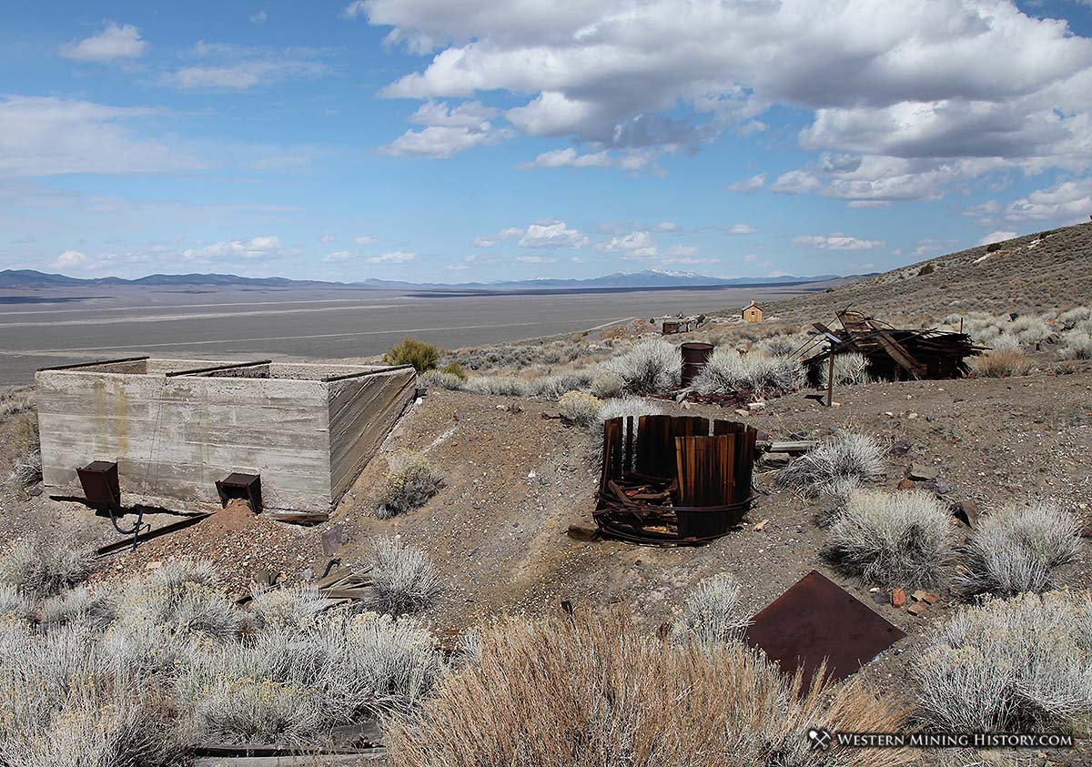 Mine infrastructure at Berlin, Nevada