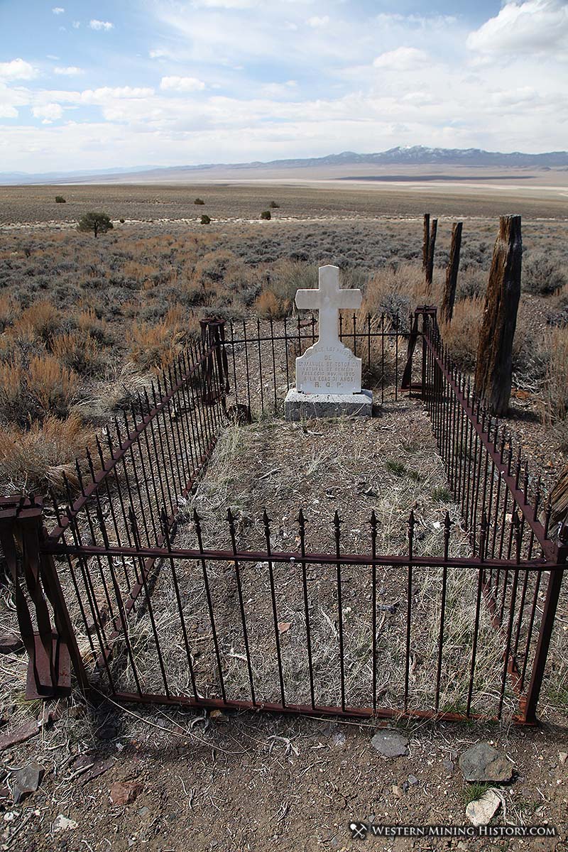 Tombstone at Berlin, Nevada