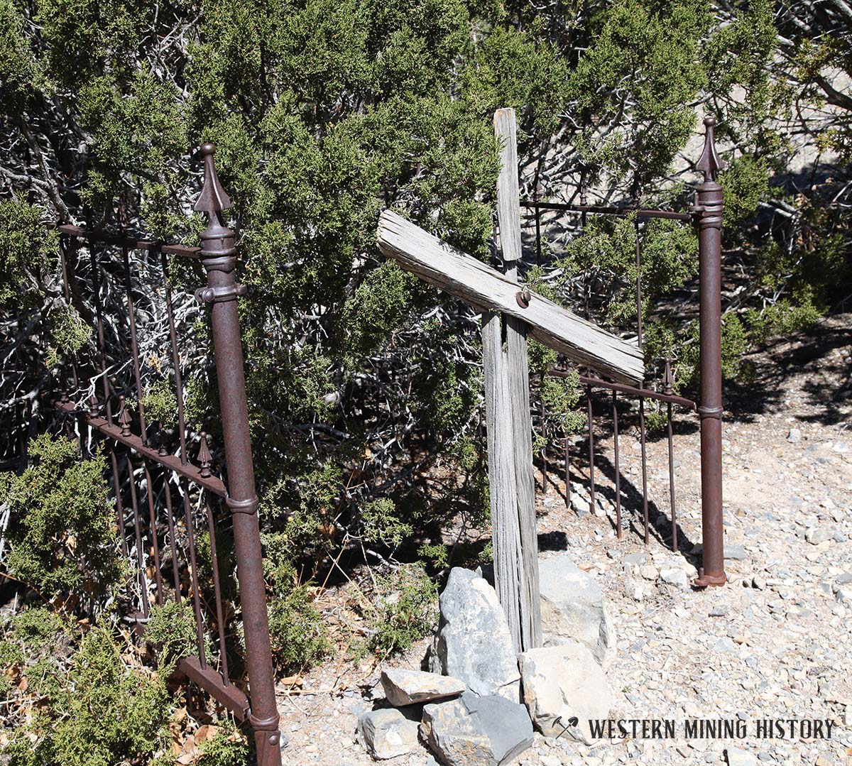 Grave at the Kelly, New Mexico cemetery 