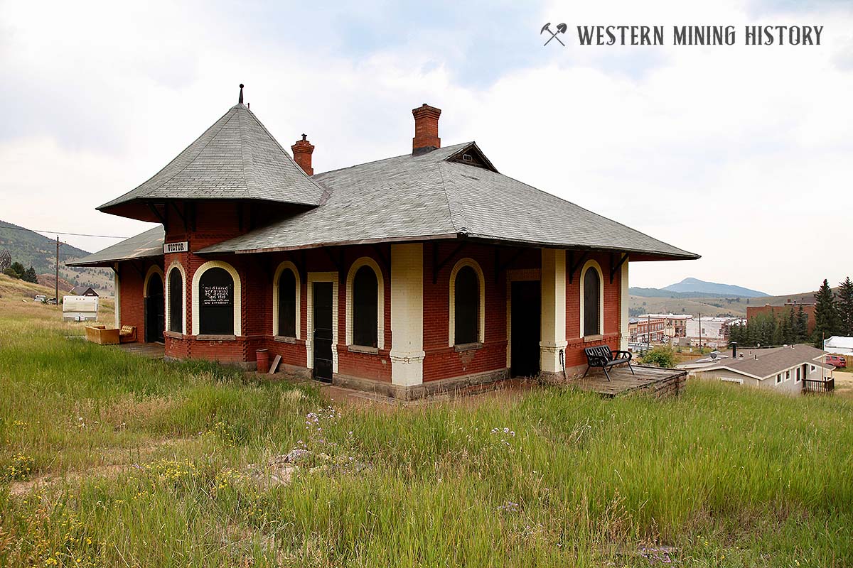 Midland Termianl Railroad Depot - Victor, Colorado