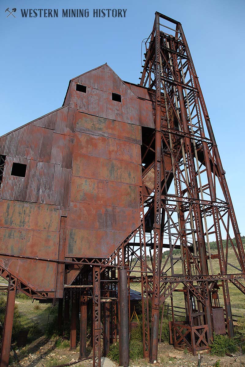 Theresa Mine - Headframe and Ore Bin