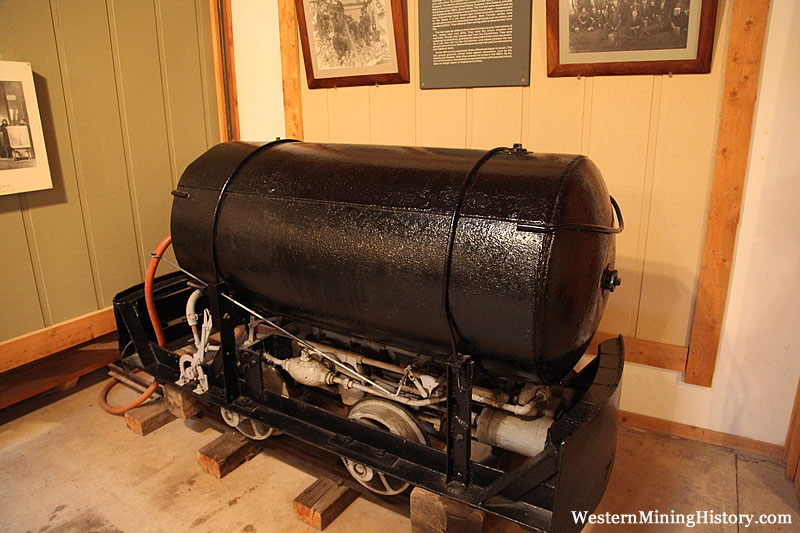 Compressed Air Trammer - Western Museum Of Mining & Industry