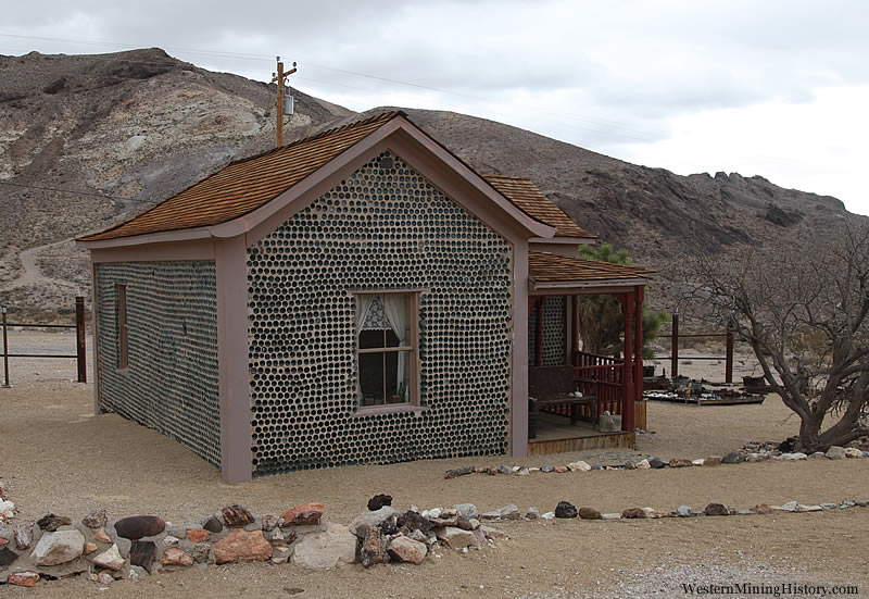 Bottle house at Rhyolite, Nevada 2012