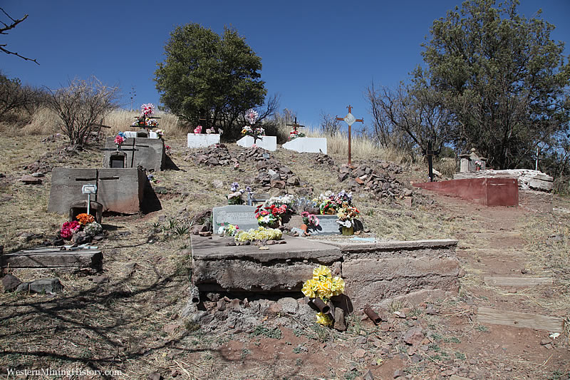 Cemetery at Harshaw Arizona