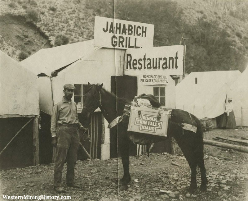 Historical Town Photo - Jarbidge Nevada