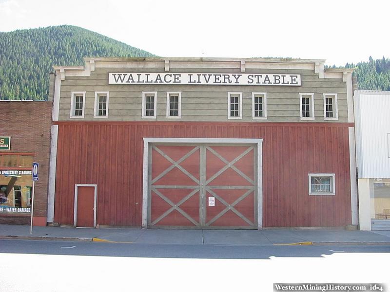 Downtown Wallace, Idaho - Stables.