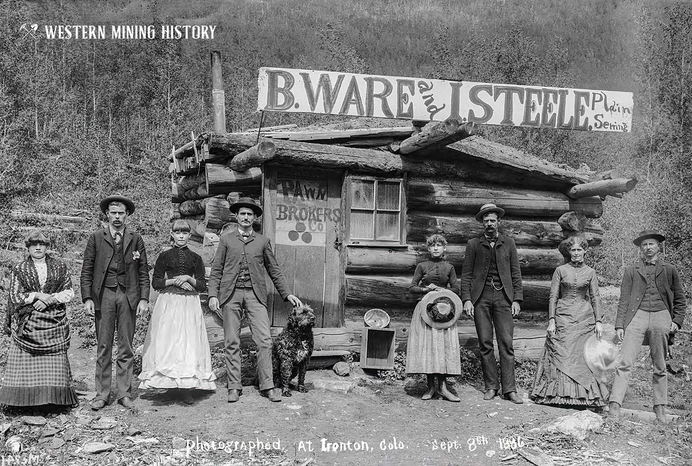 Pawn Brokers - Ironton Colorado 1886
