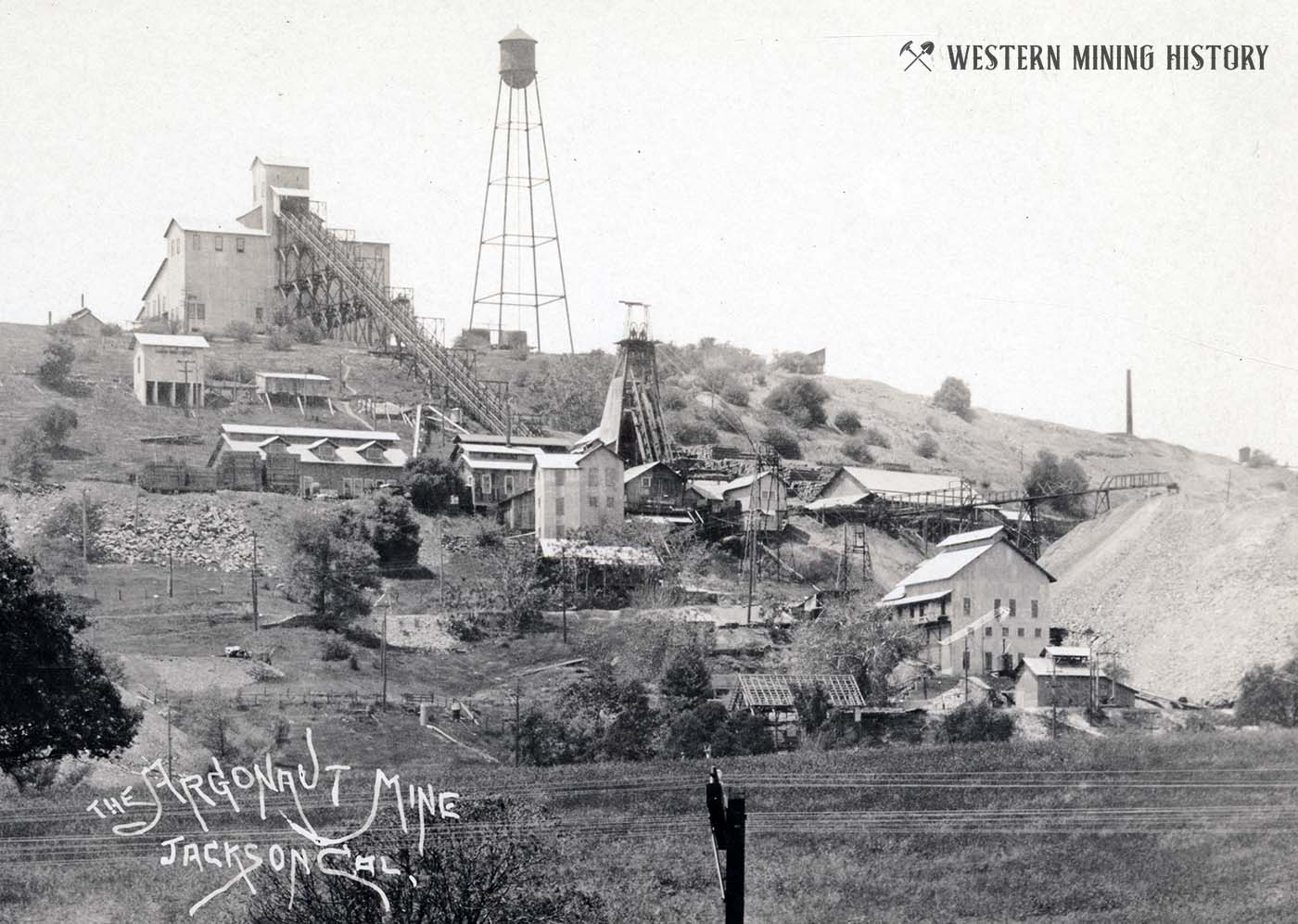 Argonaut Mine - Jackson, California ca. 1920