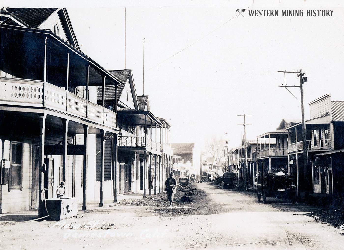 Main Street - Jamestown, California ca. 1920s