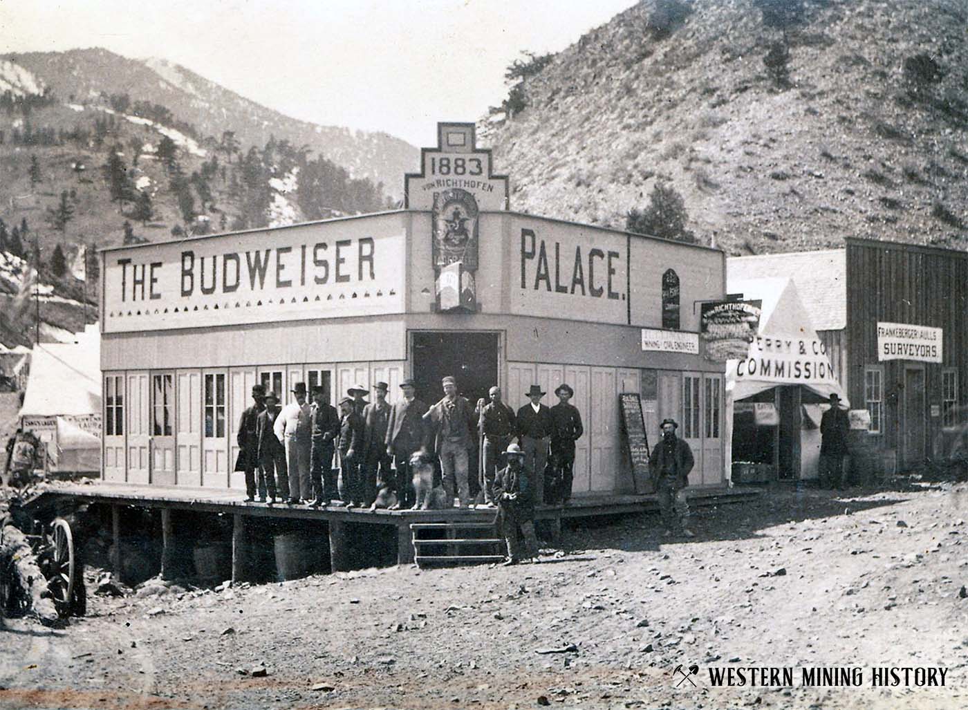 The Budweiser Palace - Jamestown, Colorado 1884