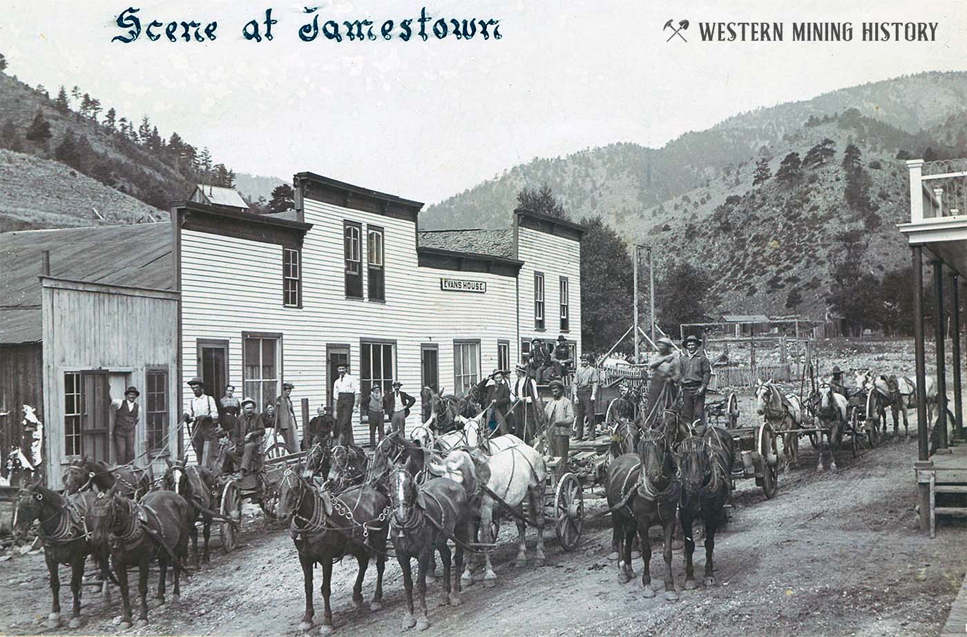 Jamestown, Colorado 1880s