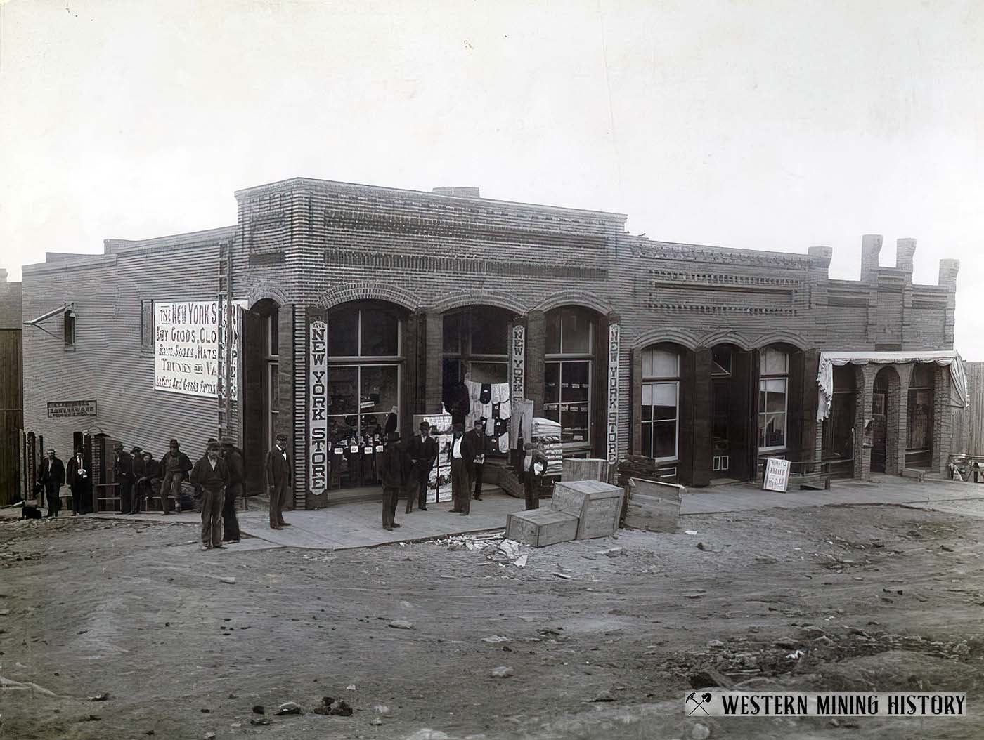 Commercial Buildings at Jerome, Arizona ca. 1900