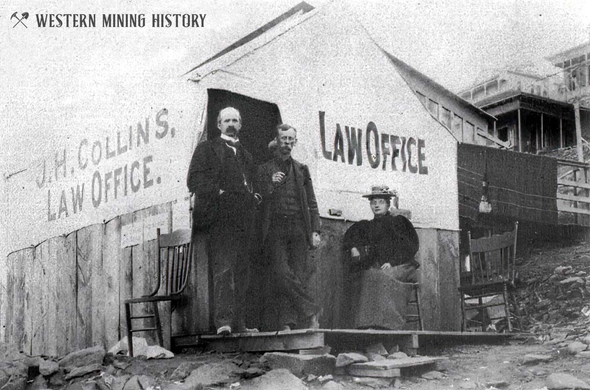 J.H. Collins Law Office - Jerome, Arizona 1898