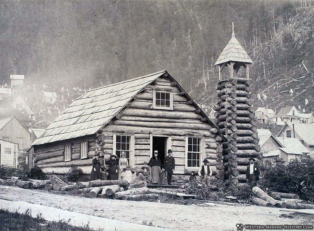 Presbyterian Church at Juneau ca. 1887