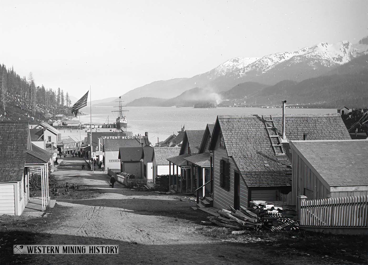 Main Street Juneau, Alaska June 1891