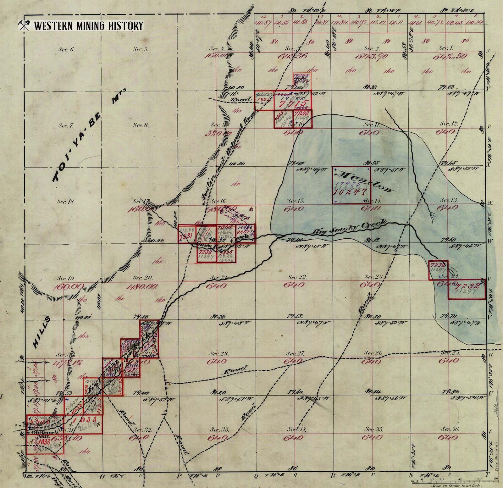 1873 Survey Map of the Kingston Area