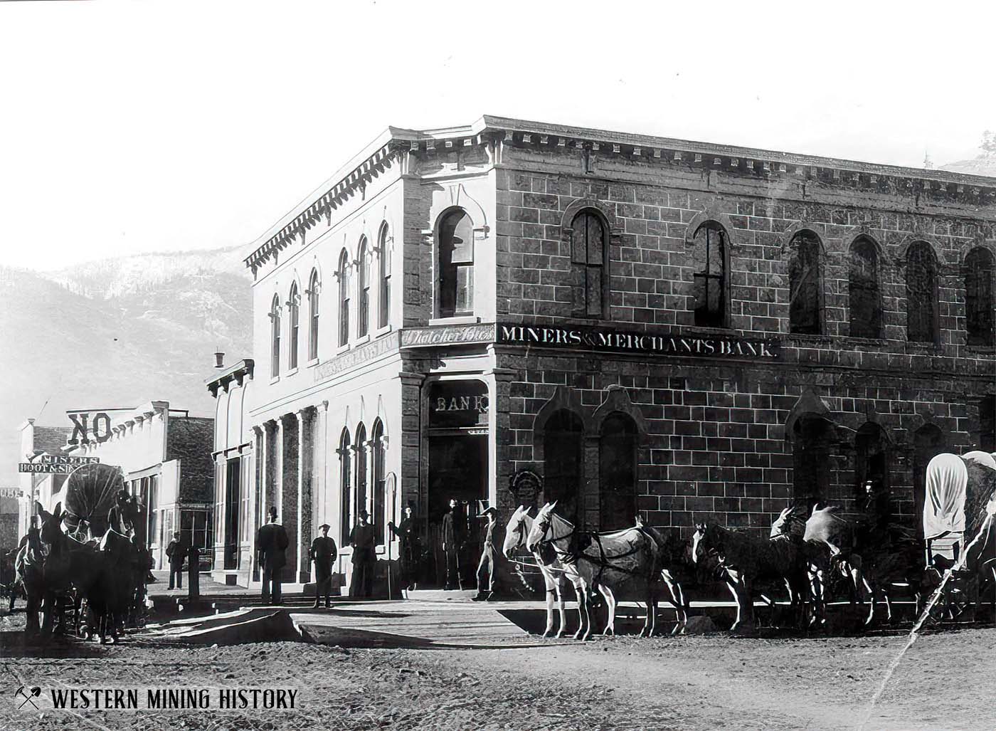 Miners & Merchants Bank - Lake City, Colorado ca. 1877
