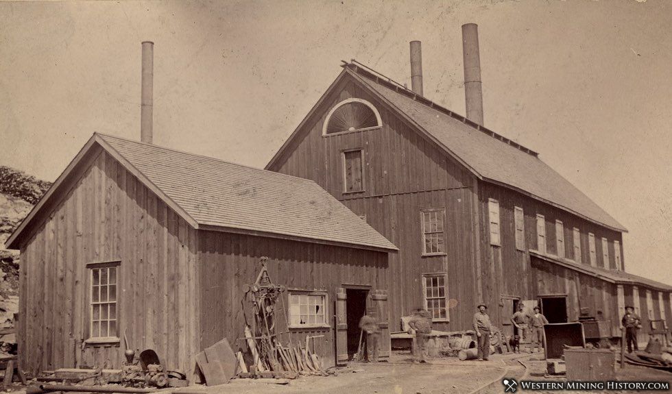 Lawton Mine at Ruby Hill ca. 1880