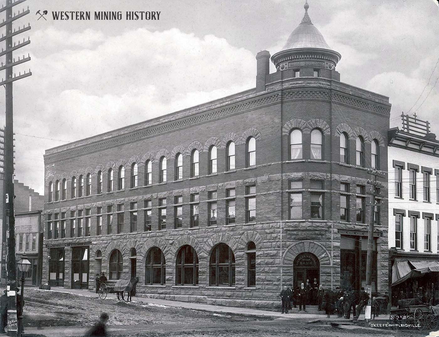 American National Bank Building - Leadville, Colorado ca. 1890s
