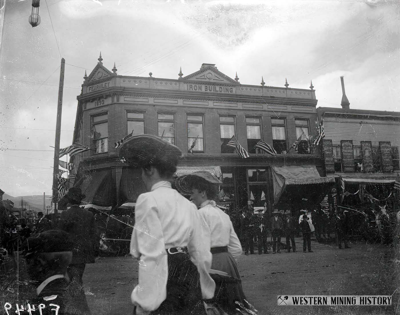 Leadville street scene ca. 1890s