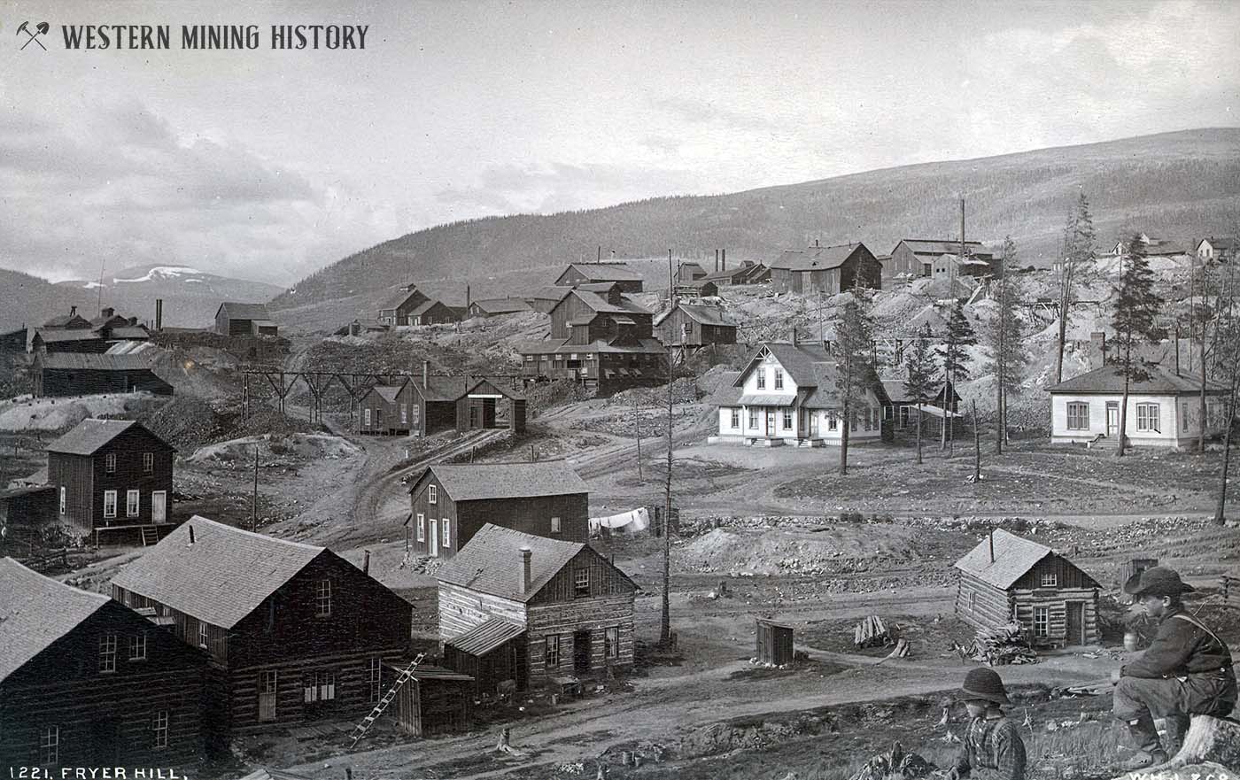 Fryer Hill - Leadville, Colorado 1880s