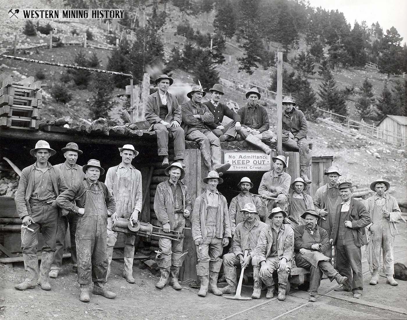 Bald Mountain Mine near Marysville, Montana ca. 1906