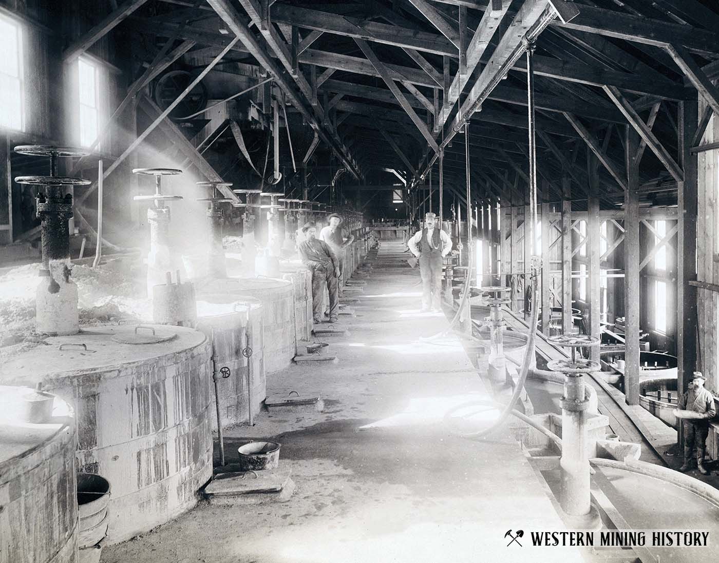 Montana Company's (Drumlummon) 50-stamp mill at Marysville ca. 1885