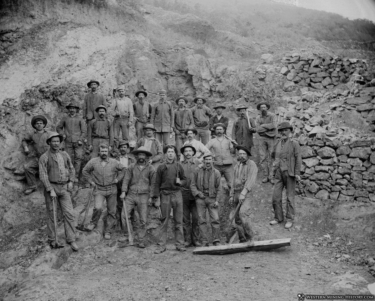 Mercur, Utah Mine Crew 1893