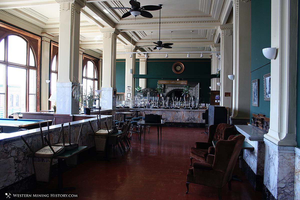 Metals Bank Building Lobby - Now a Bar