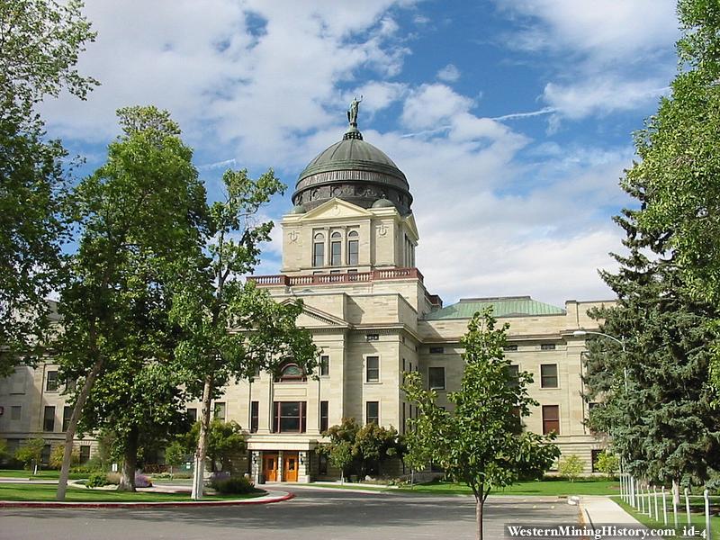 Helena, Montana - capitol building.