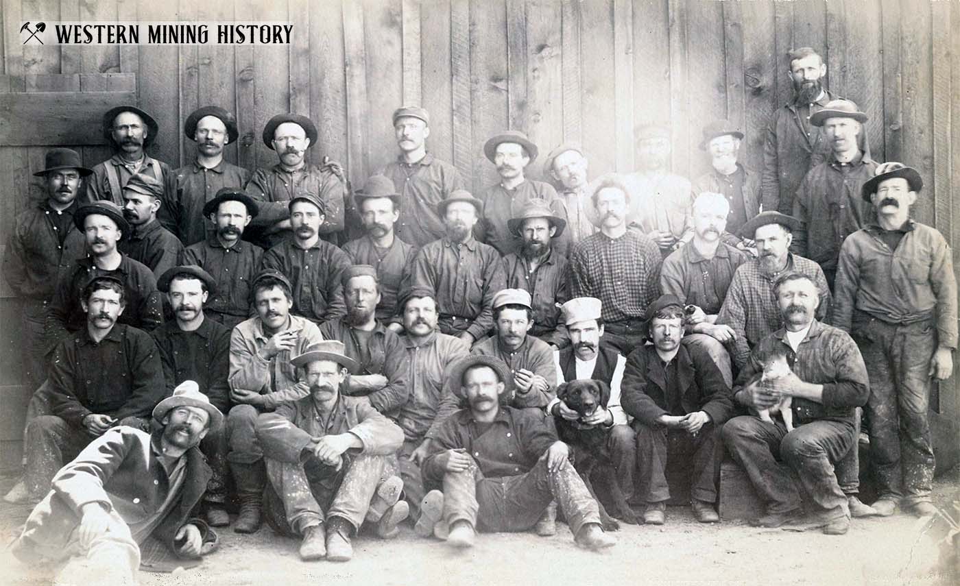 Crew of the Mount Diablo mine