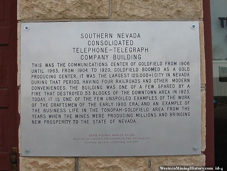 Interesting history - Goldfield, Nevada